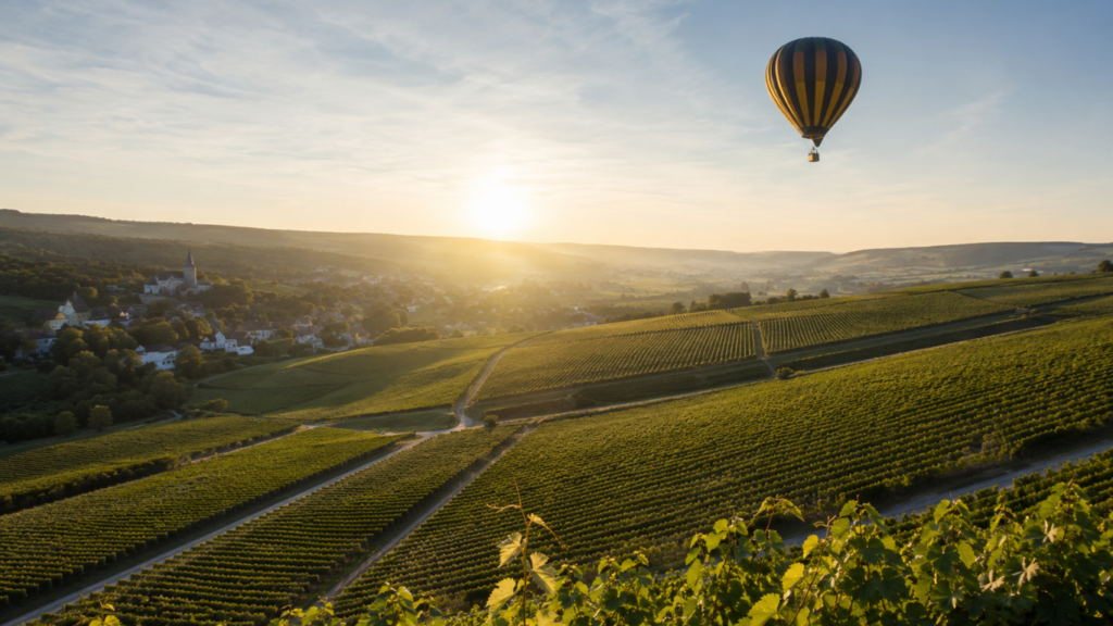 Hot air balloon experience