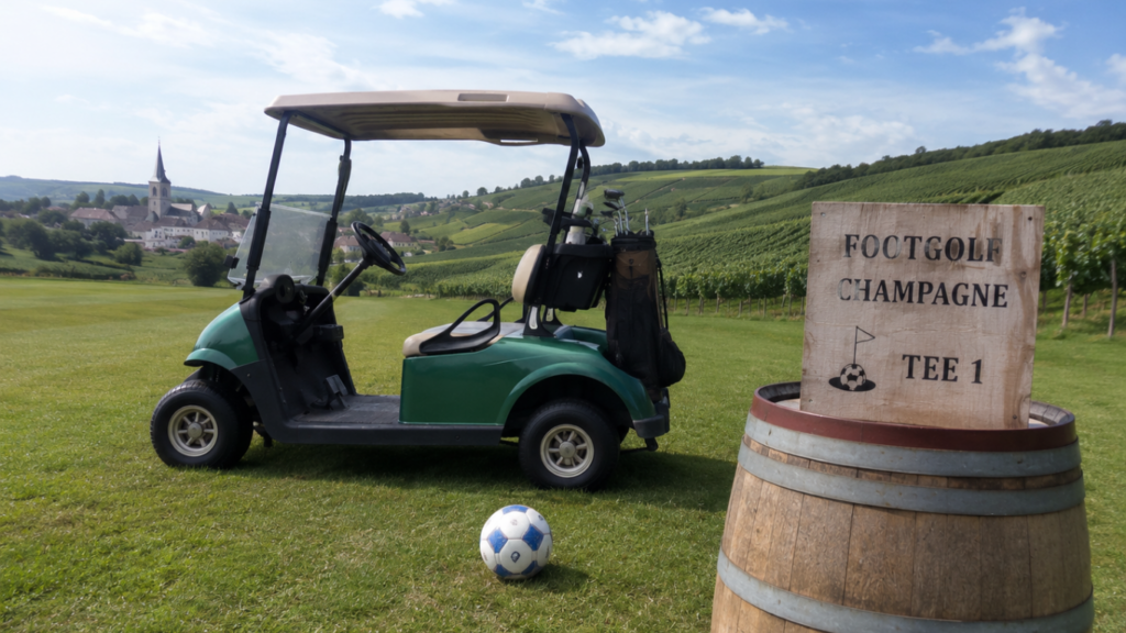 Footgolf game 