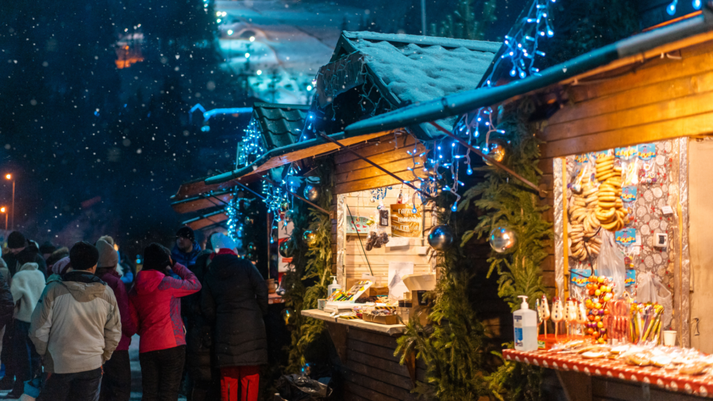 Strasbourg’s Christmas market stalls