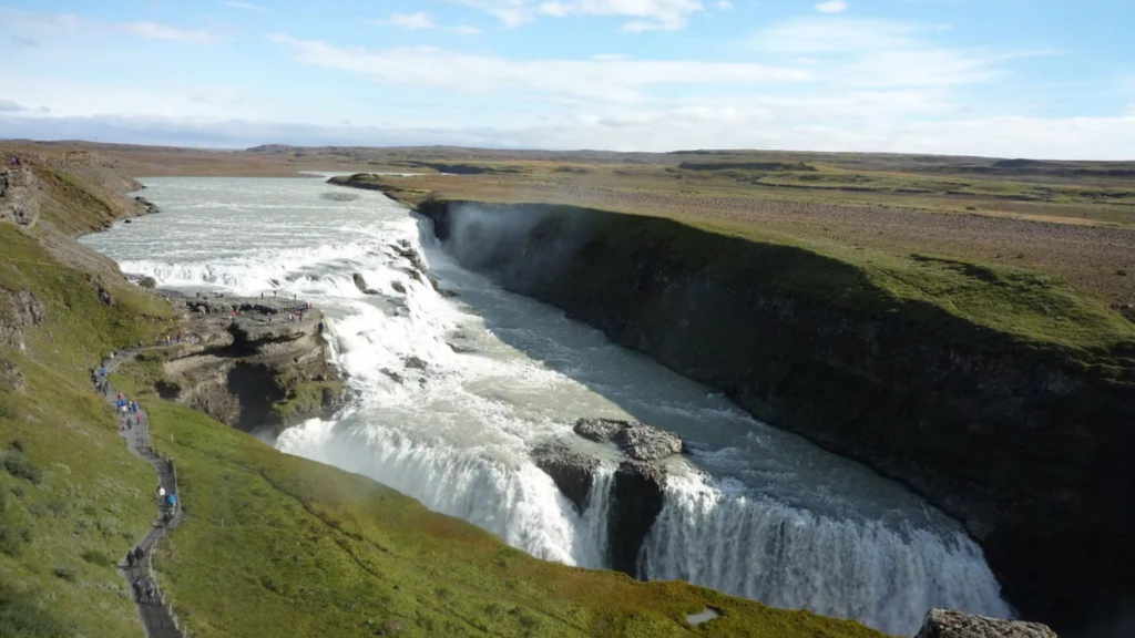 Gullfoss Waterfall