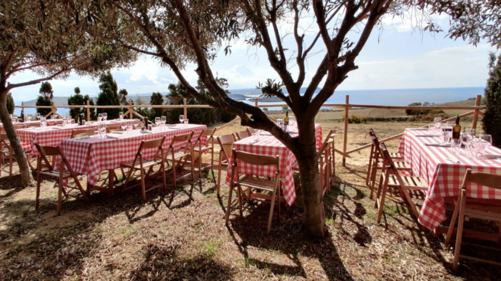 Typical Local Outdoor Lunch