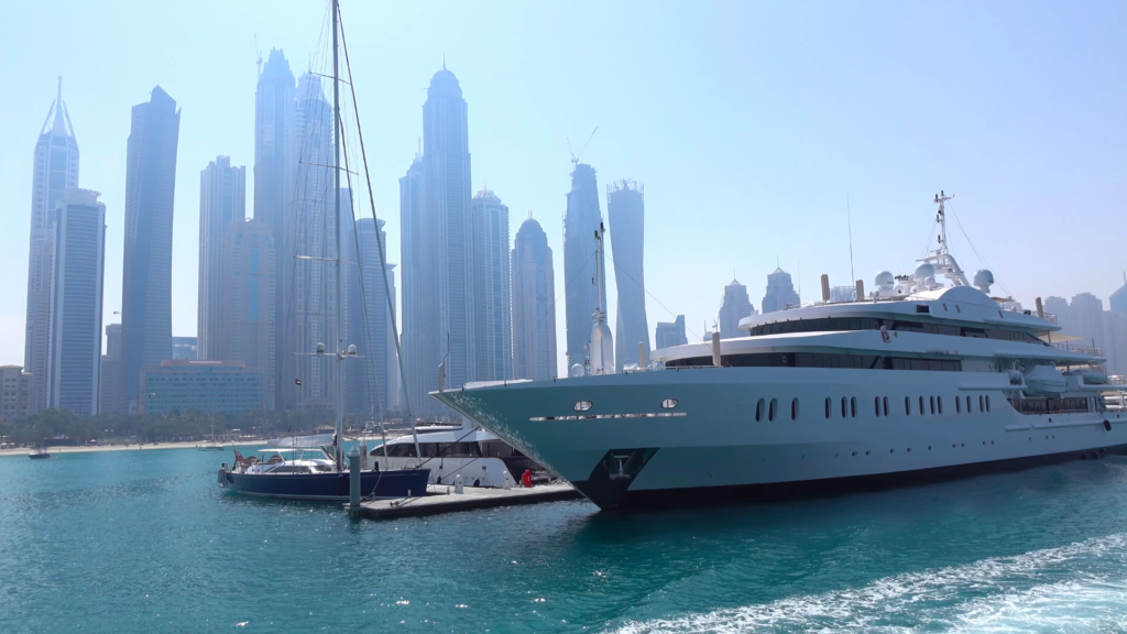 Corporate yacht retreat